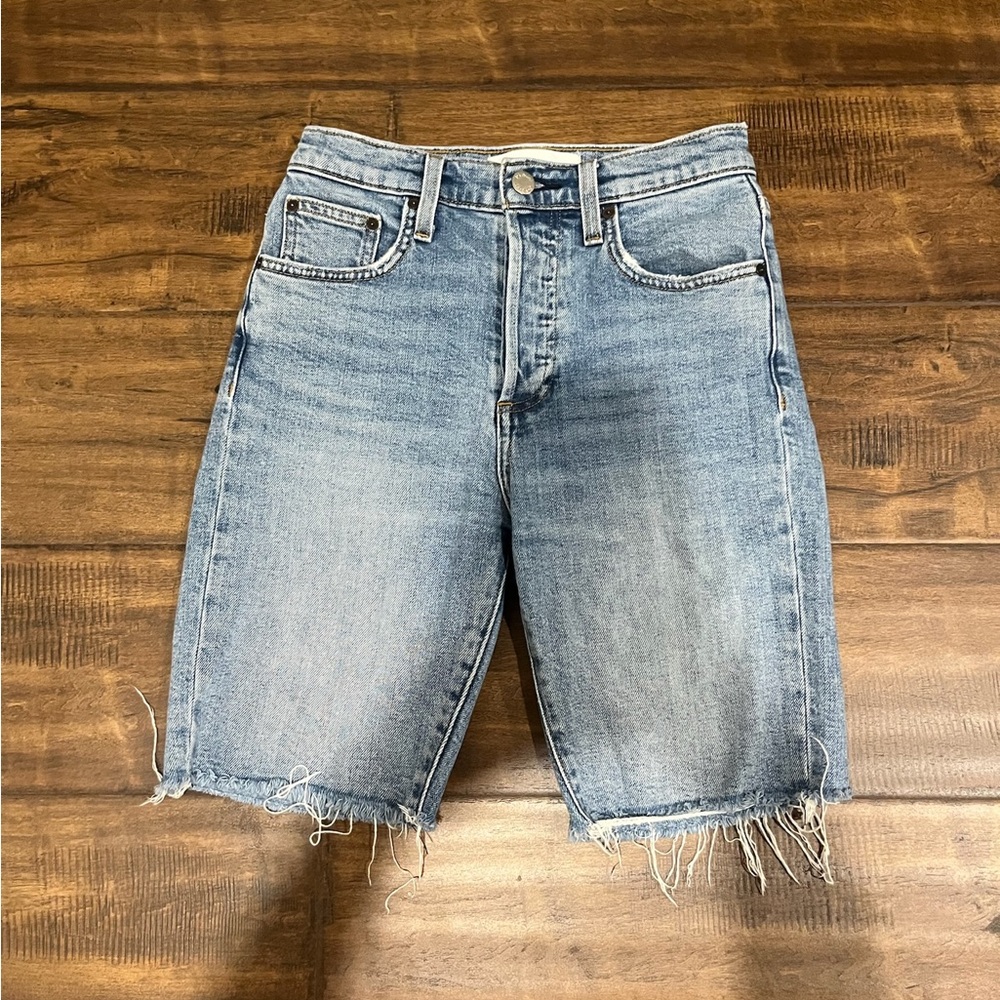 Denim Forum The Yoko Bermuda Short from Aritzia Women’s Size 25 - Picture 4 of 7
